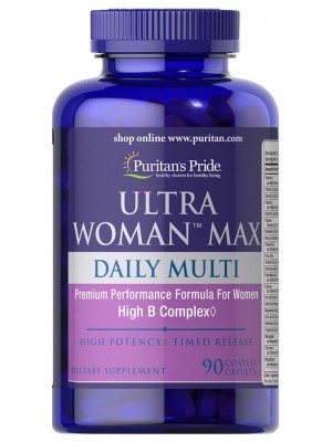 Мультивитамины Puritan's Pride Ultra Woman Max (90 таб.)