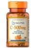 Отдельные витамины Puritan's Pride Vitamin C-500 mg with Bioflavonoids and Rose Hips (100 таб.)