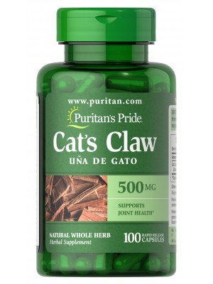 Биологически активные добавки Puritan's Pride Cats Claw 500mg (100 капс.)