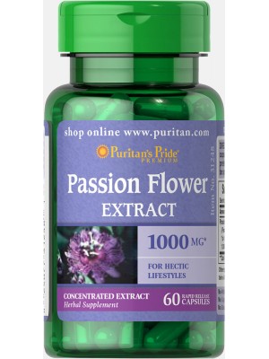 Биологически активные добавки Puritan's Pride Passion Flower (60 капс.)