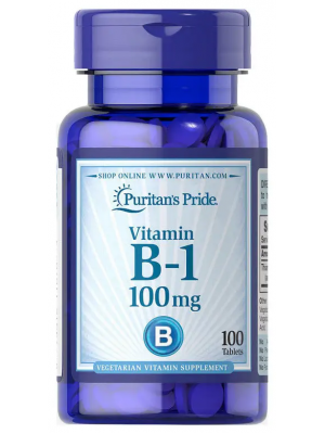 Отдельные витамины Puritan's Pride B-1 100 mcg (100 таб.)