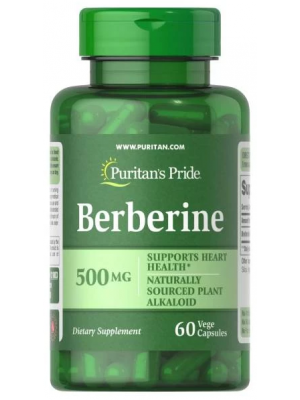 Биологически активные добавки Puritan's Pride Berberine 500 mg (60 капс.)