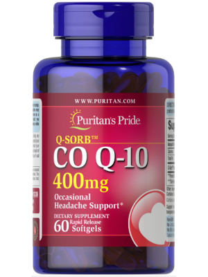 Биологически активные добавки Puritan's Pride CO Q-10 400mg (60 софт.)