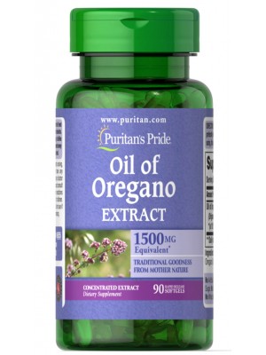 Биологически активные добавки Puritan's Pride Oil of Oregano 150mg (90 капс.)
