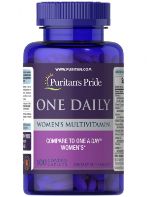 Puritan's Pride One Daily Women's Multivitamin (100 капс.)