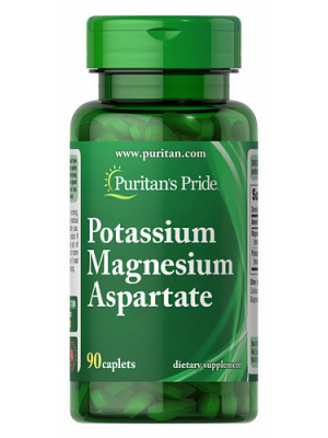 Puritan's Pride Potassium Magnesium Aspartate (90 таб.)