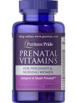 Мультивитамины Puritan's Pride Prenatal Vitamins (100 капс.)