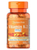 Отдельные витамины Puritan's Pride Vitamin K2 MenaQ7 100 mcg (30 капс.)