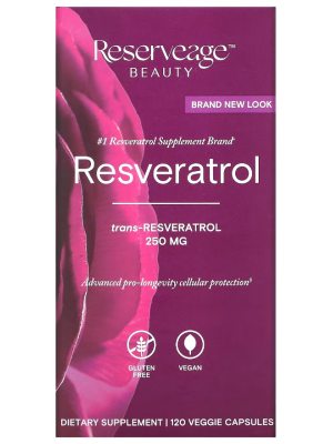 Reserveage Nutrition Resveratrol 250 mg (120 капс.)