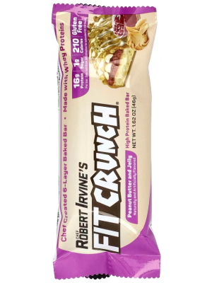 Протеиновые батончики Robert Irvines Fit Crunch High Protein Baked Bar (46 гр.)