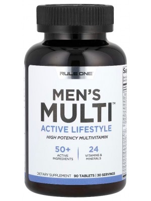 Rule One Men's Multi Active Lifestyle (90 таб.) Мультивитамины Rule One Men's Multi Active Lifestyle (90 таб.)