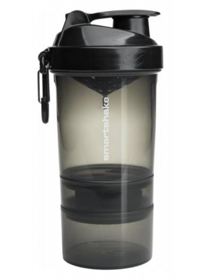 шейкера SmartShake Original O2GO - Gunsmoke Black (600 мл.)