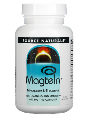 Минералы Source Naturals Magtein Magnesium L-Threonate (90 капс.)