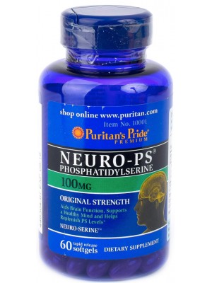 Биологически активные добавки Puritan's Pride Neuro-PS 100mg (60 капс.)