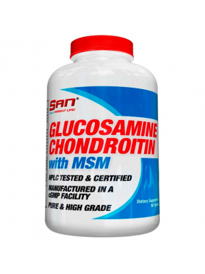 Хондропротекторы S.A.N. Glucosamine Chondroitin with MSM (90 таб.)