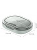Storage Box PillBox 6in1 White-Olive (1 шт.)