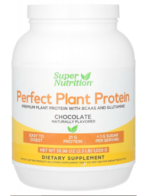 Растительный протеин (соевый) Super Nutrition Perfect Plant Protein (1020  гр.)