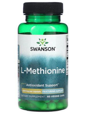 Минералы Swanson L-Methionine (60 капс.)