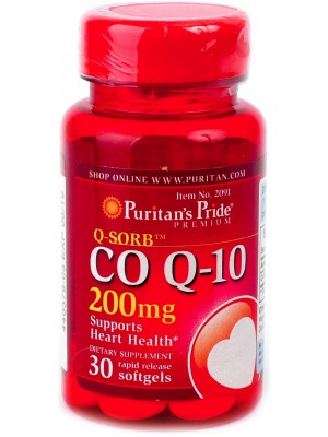 Биологически активные добавки Puritan's Pride CO Q-10 200mg (30 капс.)