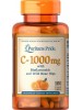 Отдельные витамины Puritan's Pride Vitamin C-1000 mg with Bioflavonoids and Rose Hips (100 таб.)