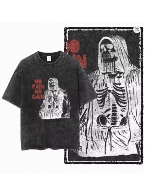 Футболки та майки YG T-shirt Bodybuilding Skeleton (1 шт.)